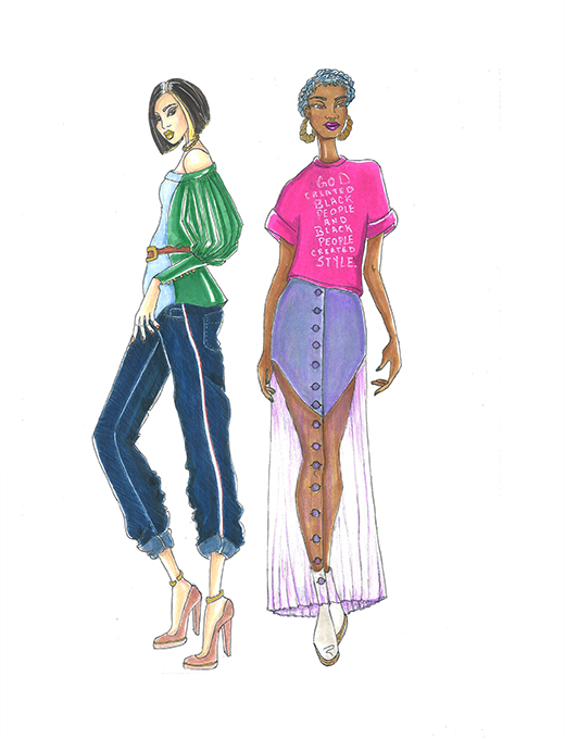 Fashion sketch