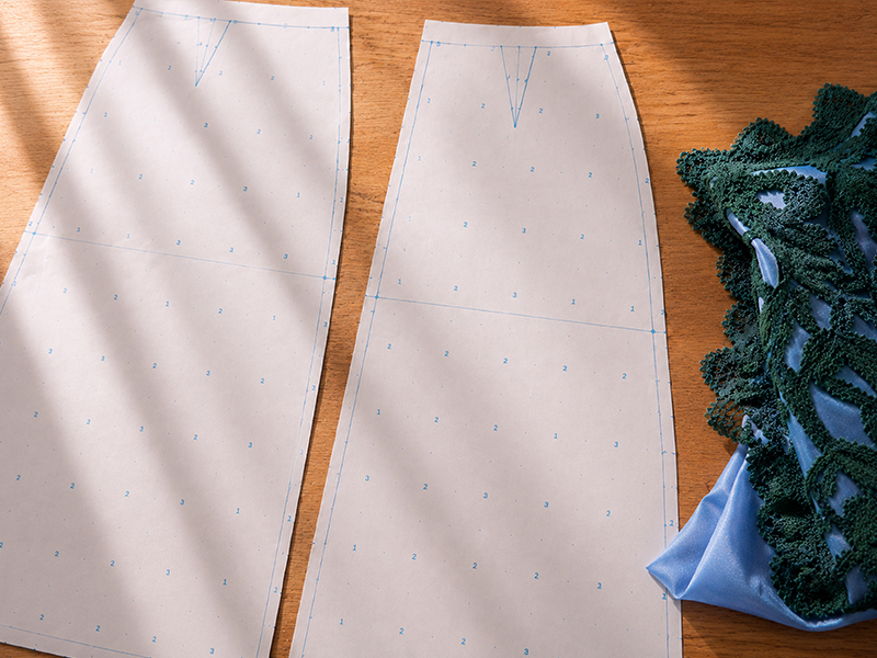 Drafting the pattern and choosing fabric