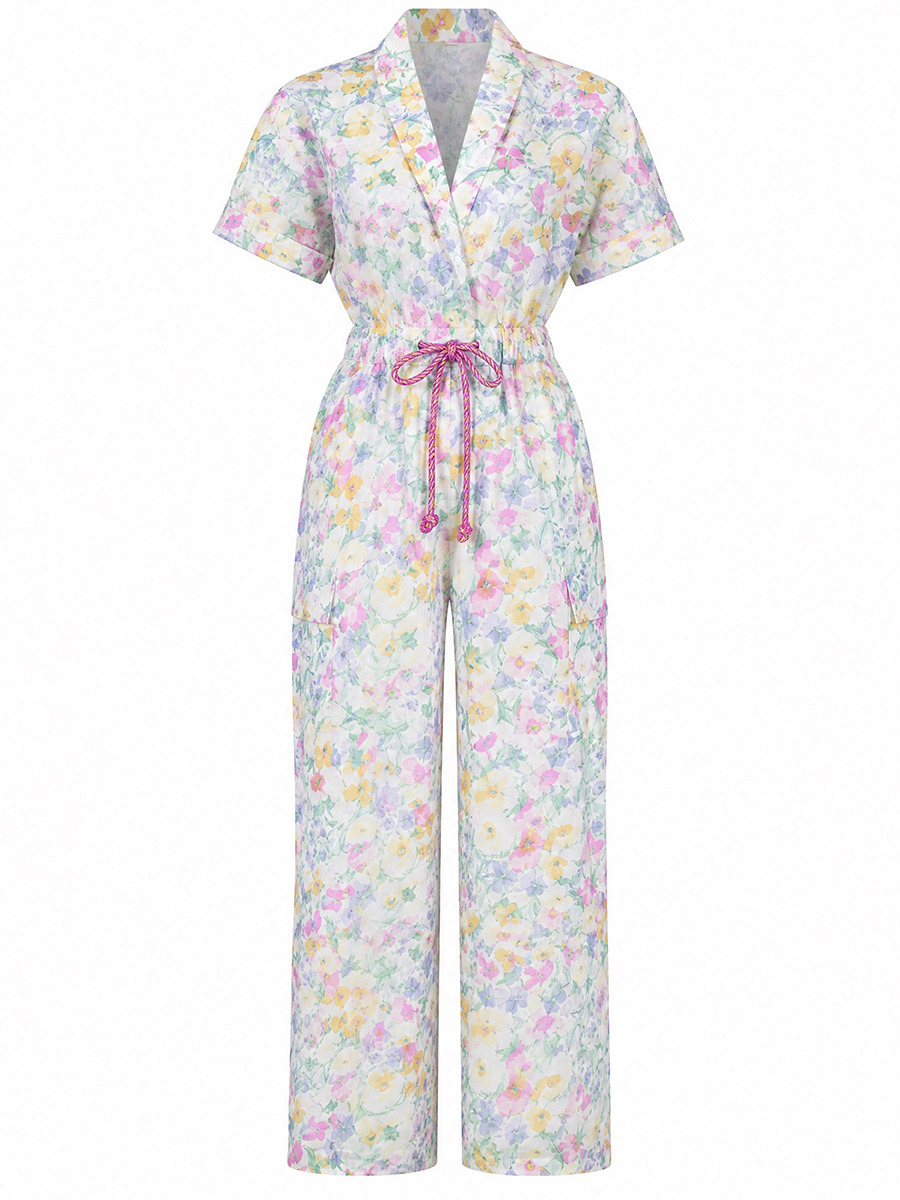 Bloom Floral Jumpsuit view 2