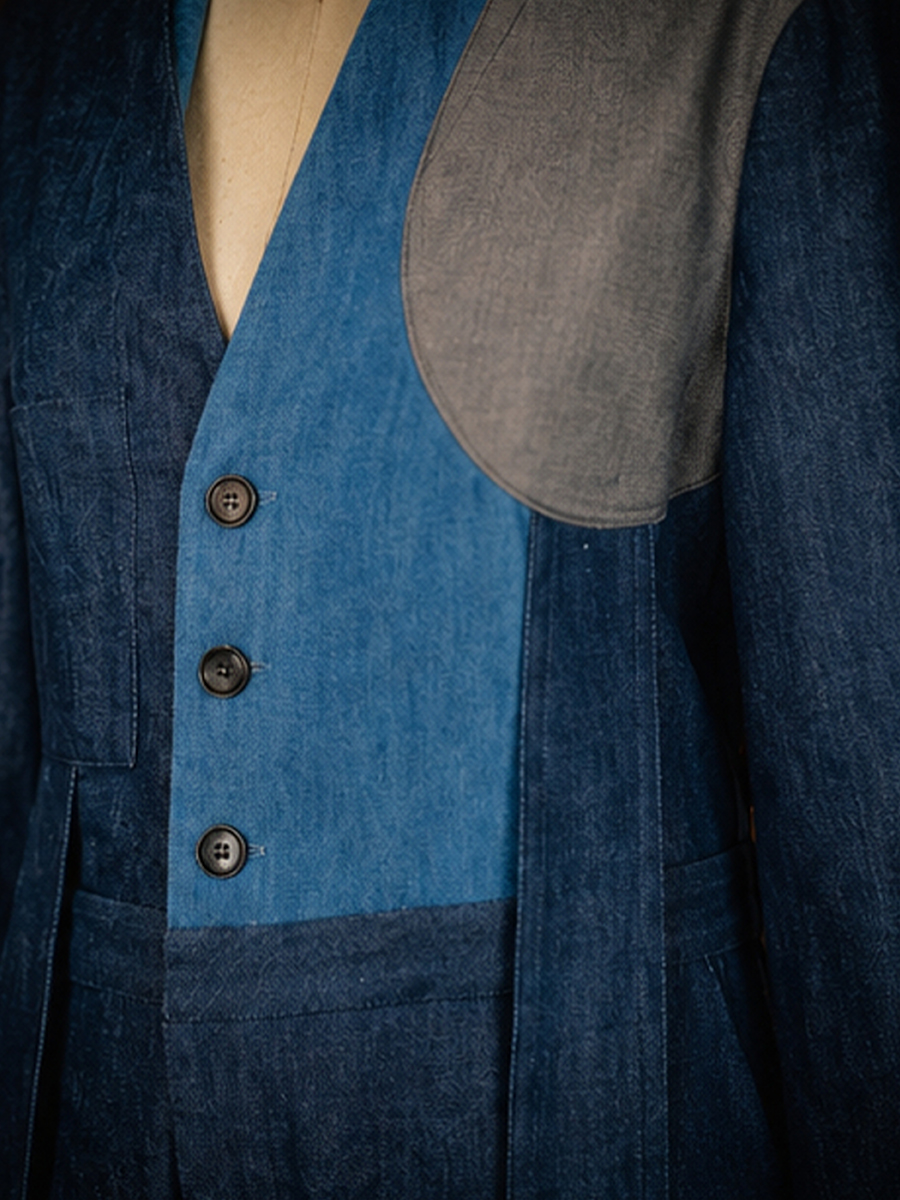 Blue Print Jumpsuit