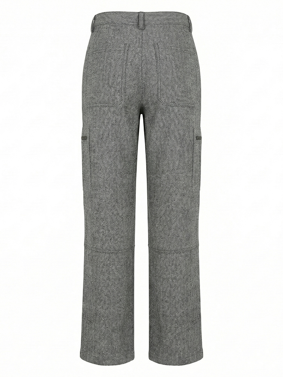Herringbone Cargo Pants view 3